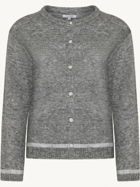 Mohairkofta grå från Claire
