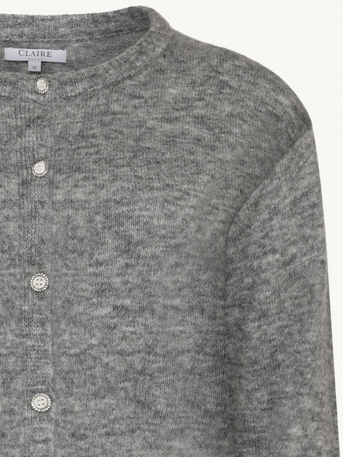 Mohairkofta grå från Claire 2