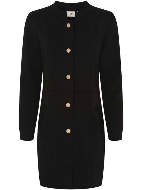 Långkofta Jena svart från Isay