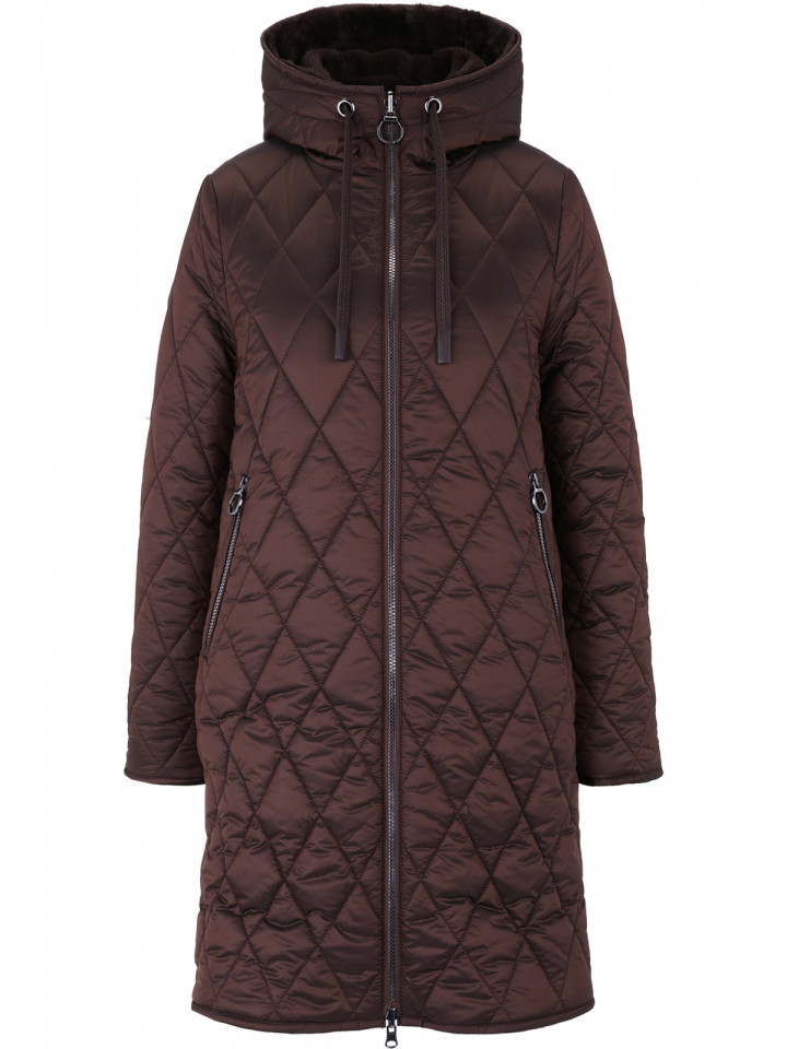 Vändbar täckkappa brun från Betty...