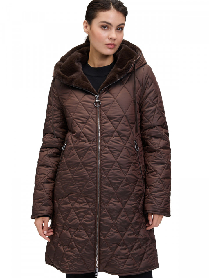 Vändbar täckkappa brun från Betty Barclay