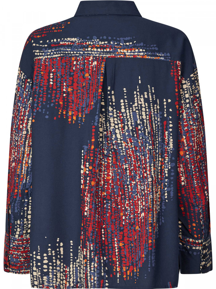 Viskosskjorta Ifo blå från Masai