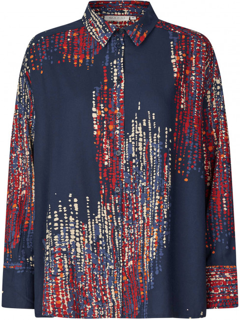 Viskosskjorta Ifo blå från Masai