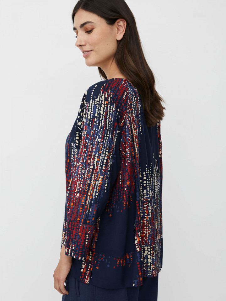 Blus Benika blå från Masai