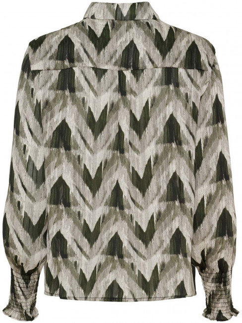 Chiffongblus Vibse Khaki från Isay 2