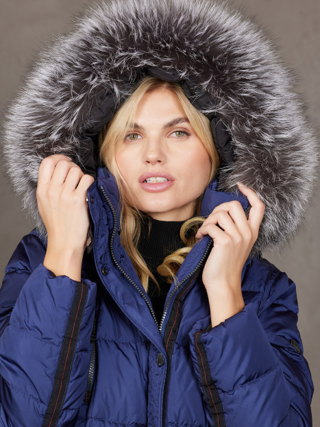 Dunkappa Mary blå från Junge