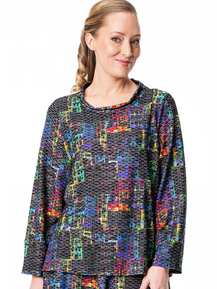 Topp Alizia Casas multi svart från Aino