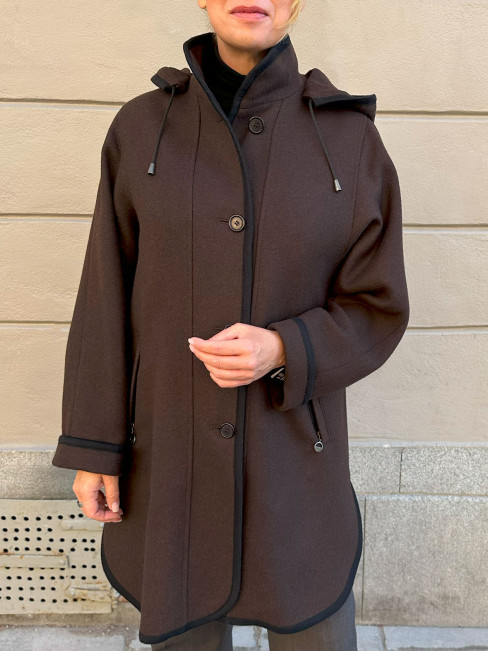 Ullkappa Amica brun från Hettemarks