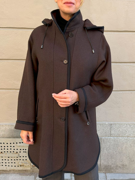 Ullkappa Amica brun från Hettemarks