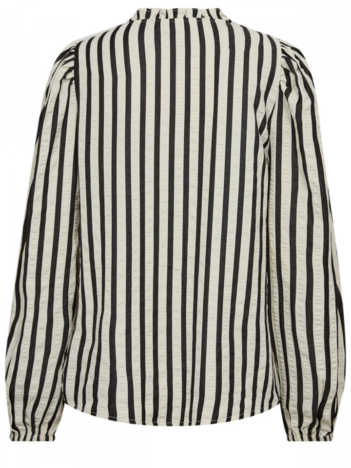 Randig blus svart-vit från FreeQuent