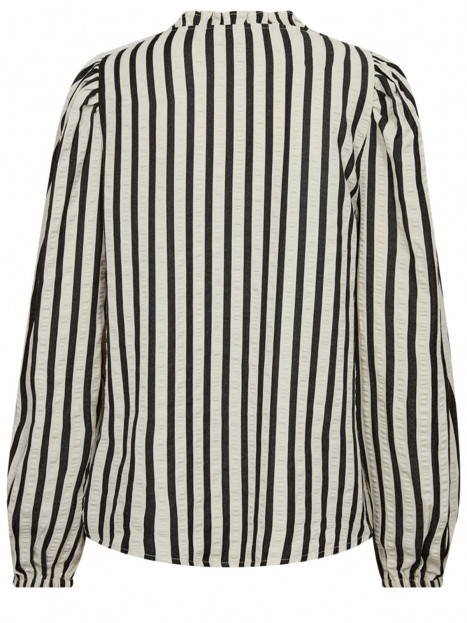 Randig blus svart-vit från FreeQuent