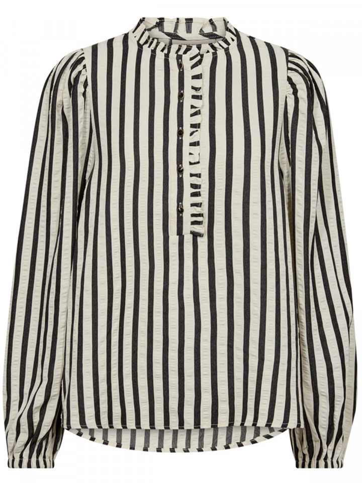 Randig blus svart-vit från FreeQuent