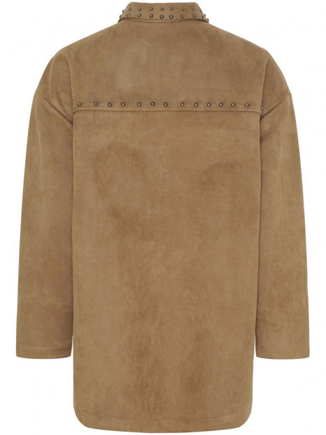 Jacka el. storskjorta i mockaimitation camel från Isay