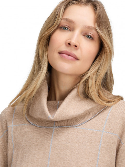 Finstickad polotröja beige från Betty Barclay 2