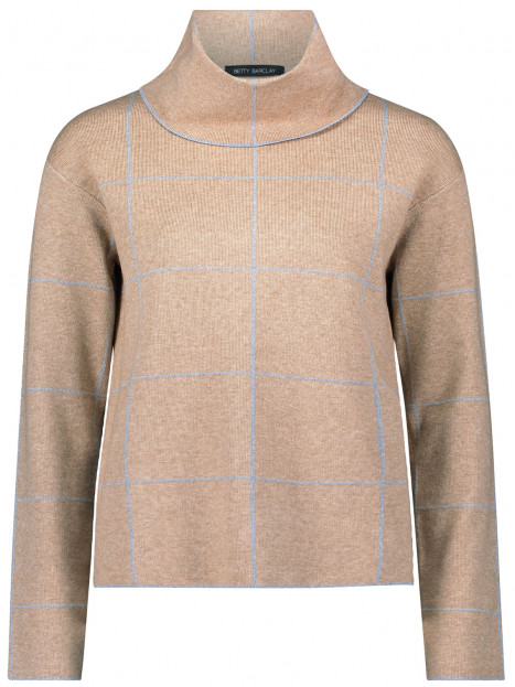 Finstickad polotröja beige från Betty Barclay