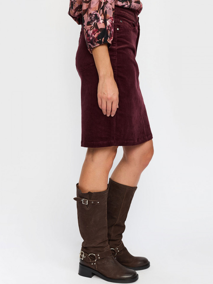 Manchesterkjol i jeanskjolsmodell...