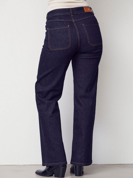 Jeans Bologna Wide mörk denim från Isay