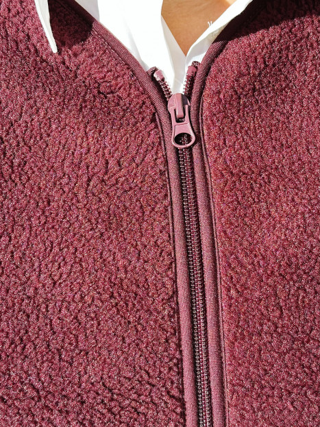 Teddyjacka vinröd från FreeQuent