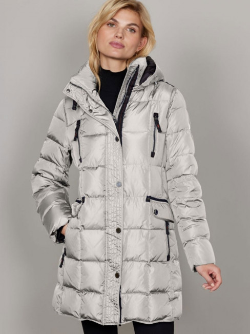 Dunkappa Mary silvervit från Junge 2