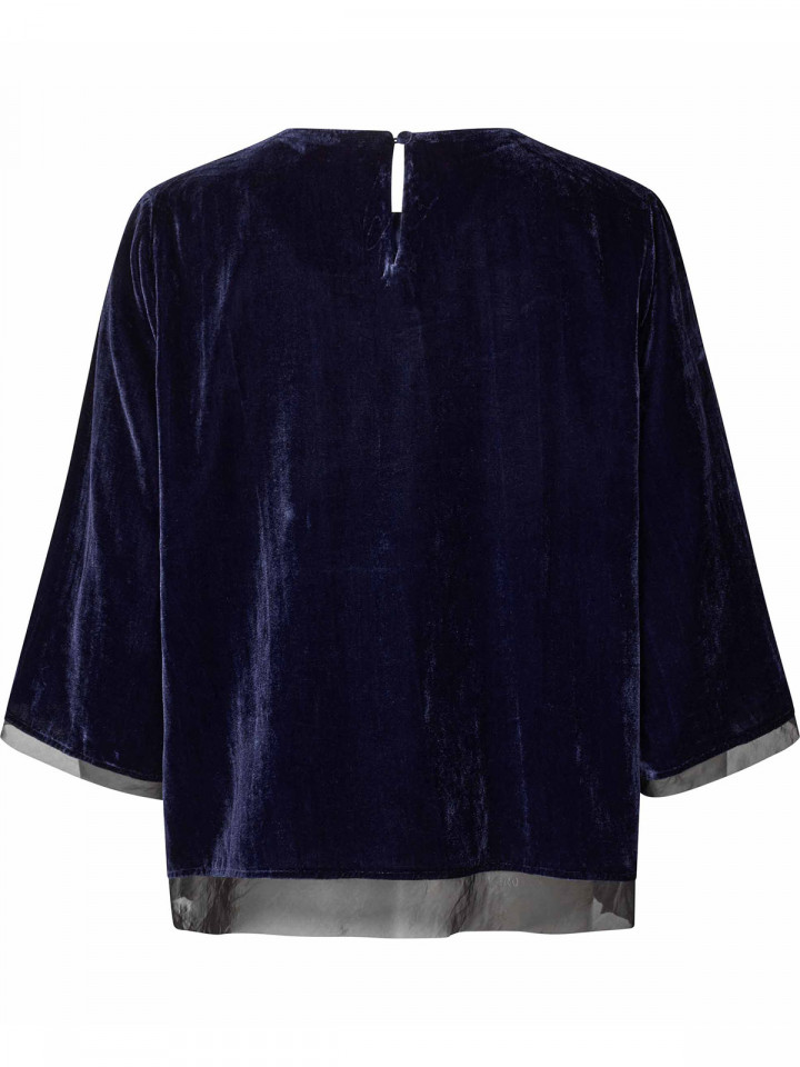 Sammetstopp Belvion midnattsblå från...