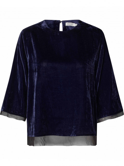 Sammetstopp Belvion midnattsblå från Masai