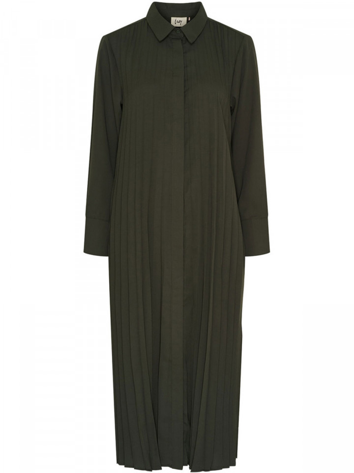 Klänning Frida armygrön från Isay