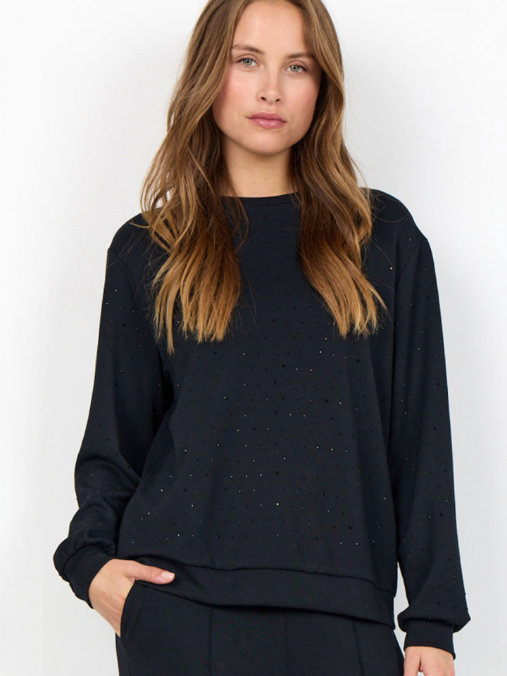 Tröja med svarta stenar Banu från Soya Concept