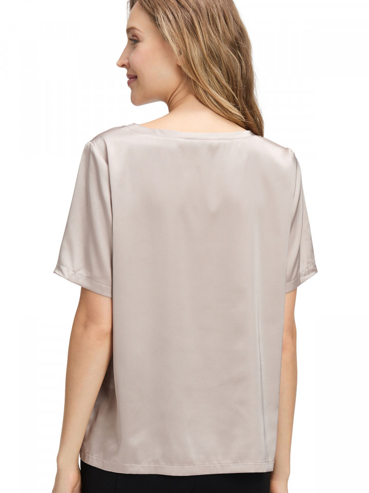 Satintopp taupe från Betty Barclay