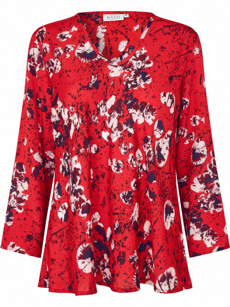 Tunika Kala röd från Masai