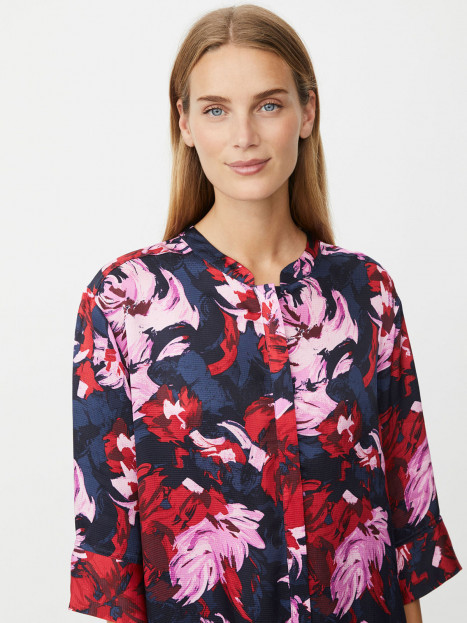 Långskjorta/tunika Geam röd/blå från Masai