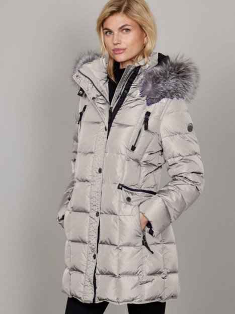 Dunkappa Mary silvervit från Junge