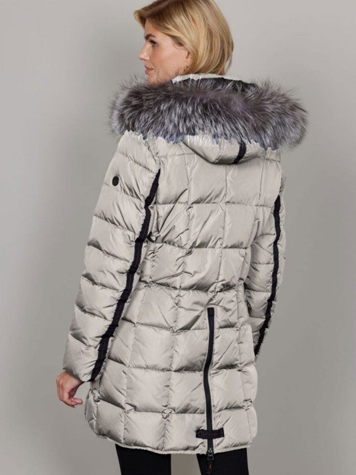 Dunkappa Mary silvervit från Junge