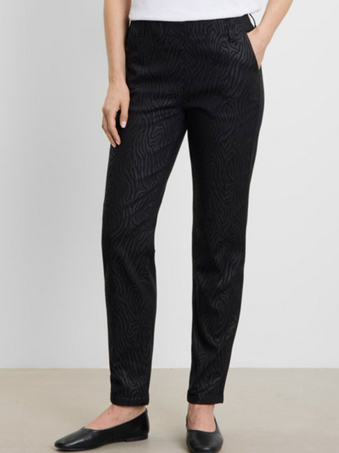 Mirakelbyxa Taylor svart mönster från Laurie