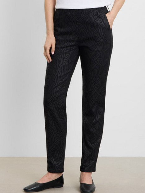 Mirakelbyxa Taylor svart mönster från Laurie