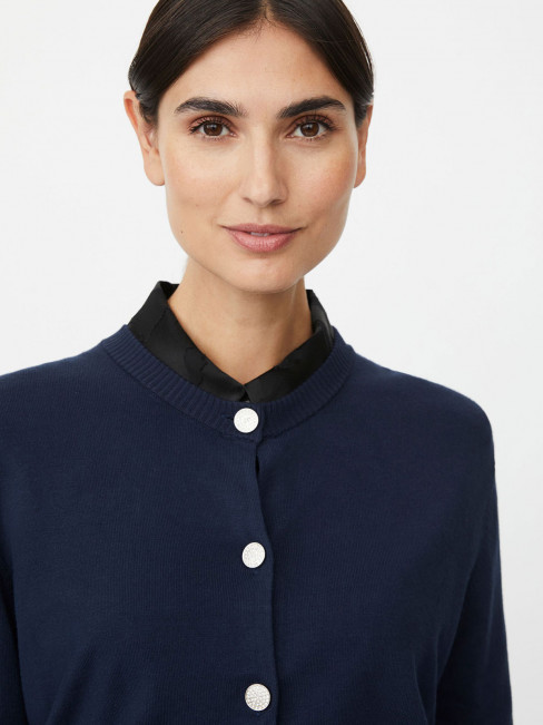 Kofta Liffa marin med strassknapp från Masai