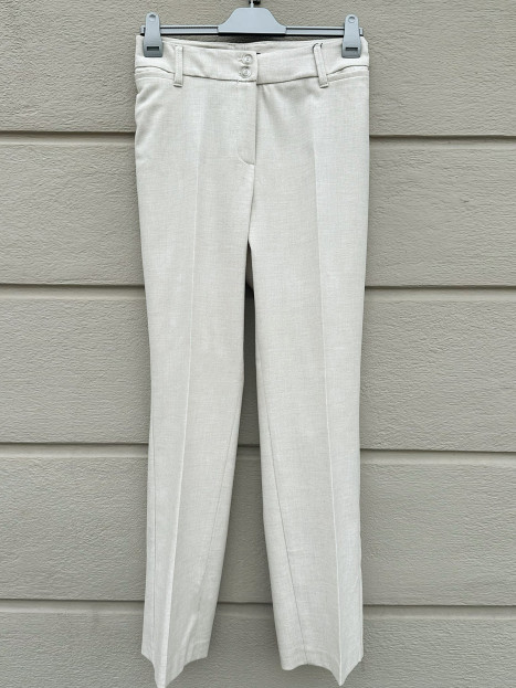 Byxa Denise ullmix sand från Gardeur