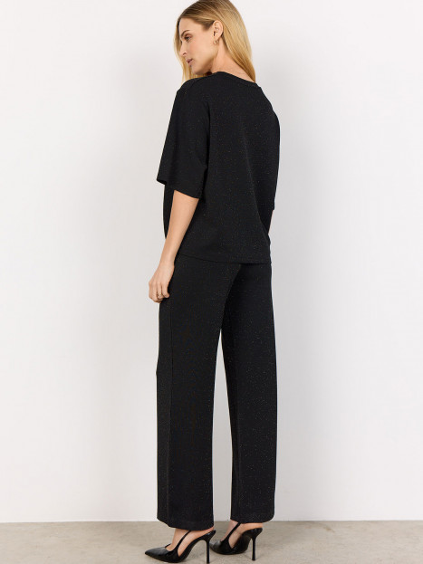 Trikåbyxa Andine svart glitter SoyaConcept