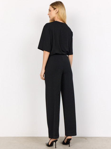 Trikåbyxa Andine svart glitter SoyaConcept