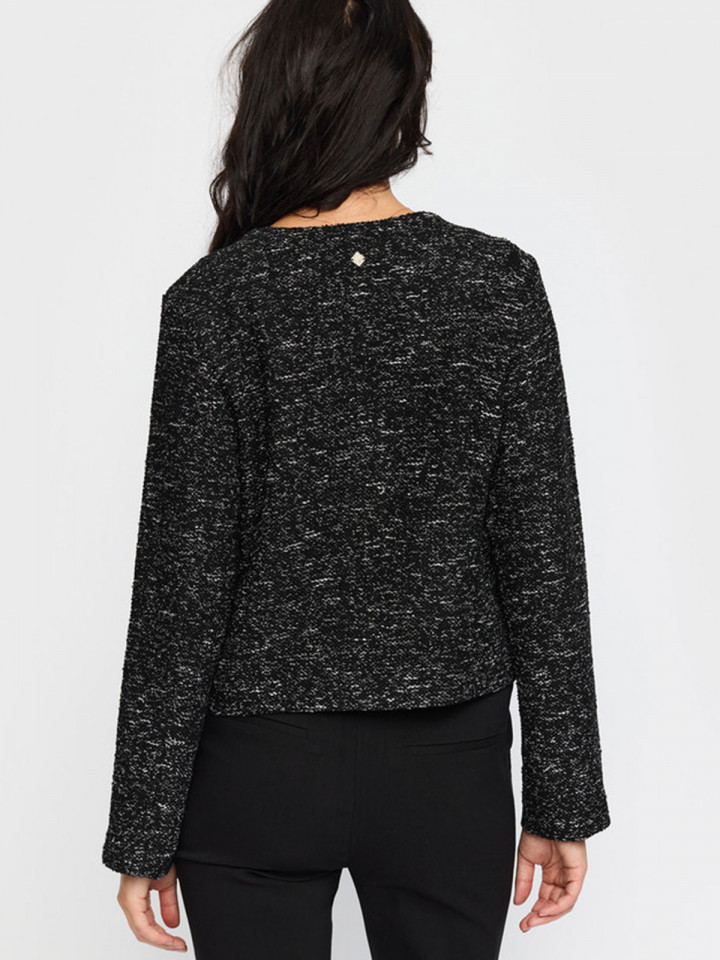 Jacka Gaby svart struktur från 2-BIZ