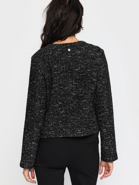Jacka Gaby svart struktur från 2-BIZ