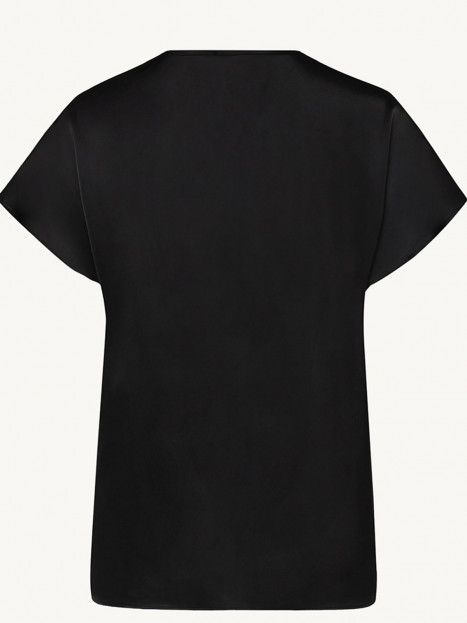 Satinblus med svarta stenar från Claire