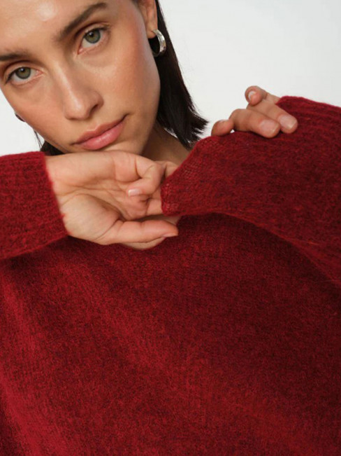 Tröja Thora djupröd från Mos Mosh 2