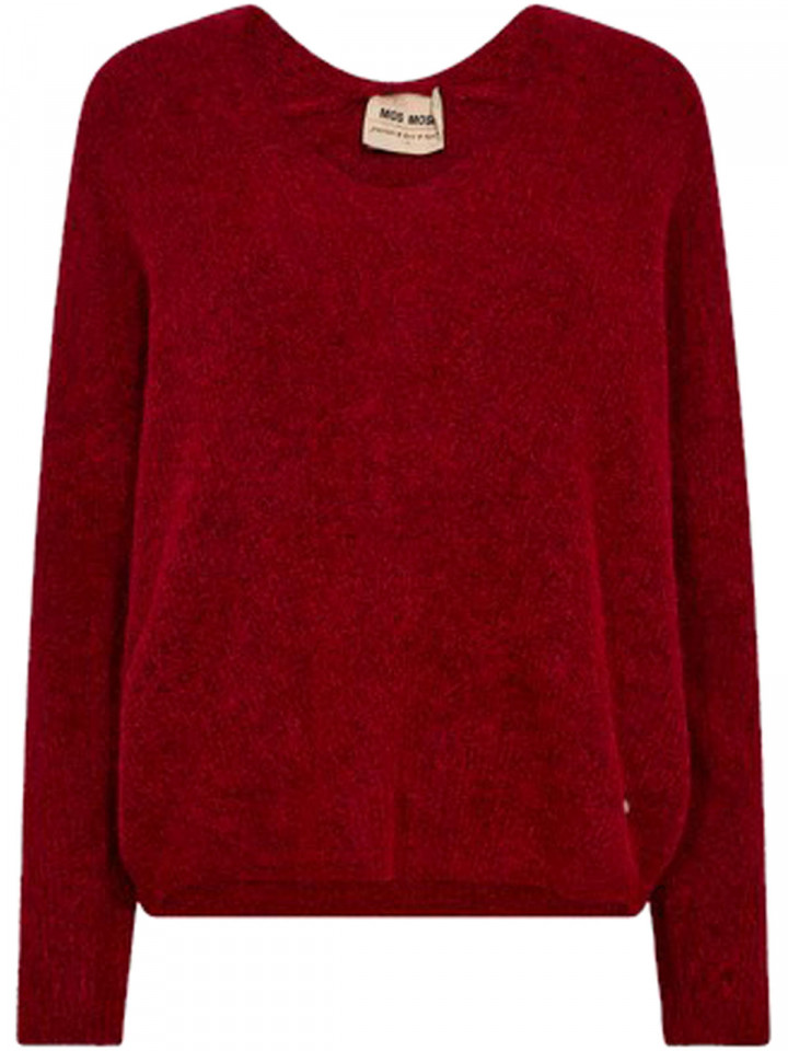 Tröja Thora djupröd från Mos Mosh