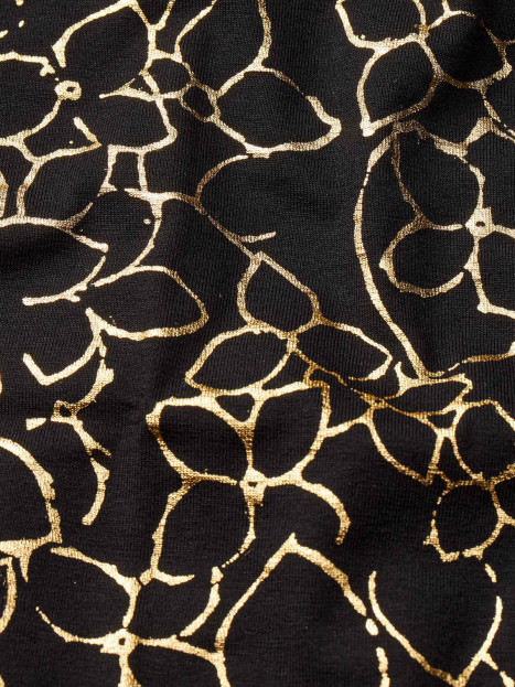 Klänning Noam svart/guld från Masai