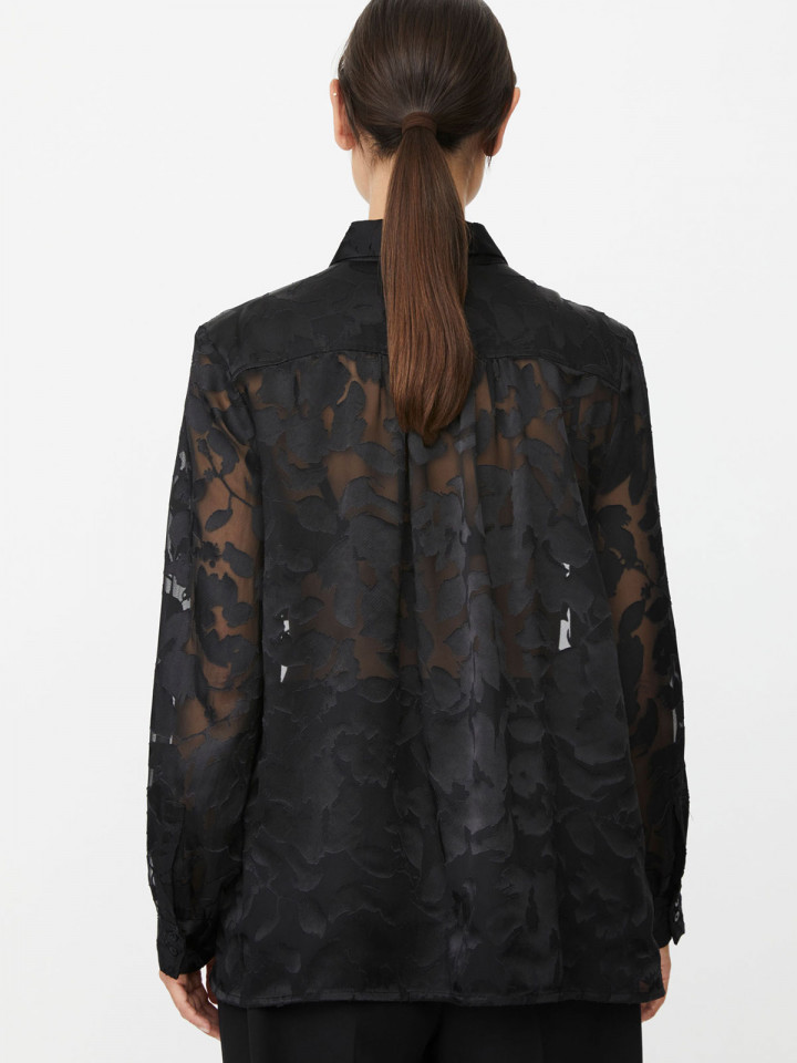 Spetsblus Irastina svart från Masai