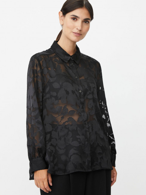 Spetsblus Irastina svart från Masai