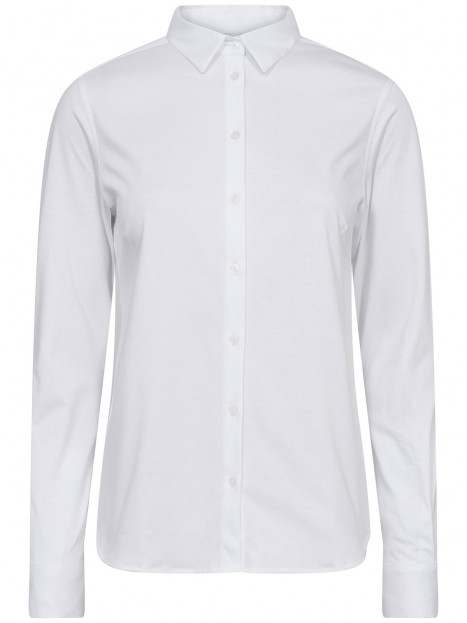 Trikåskjorta Tina vit från Mos Mosh