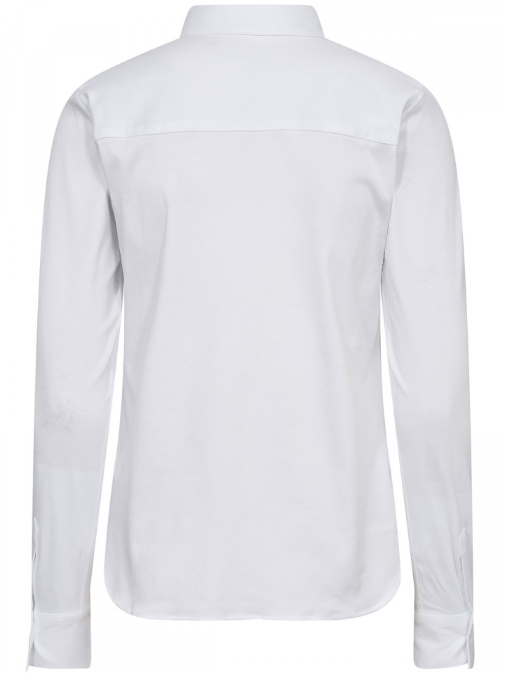 Trikåskjorta Tina vit från Mos Mosh