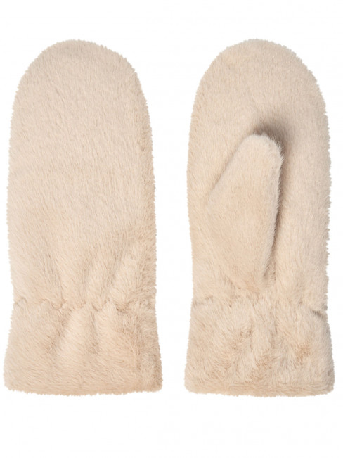 Fuskpälsvantar Vendla creme från SoyaConcept