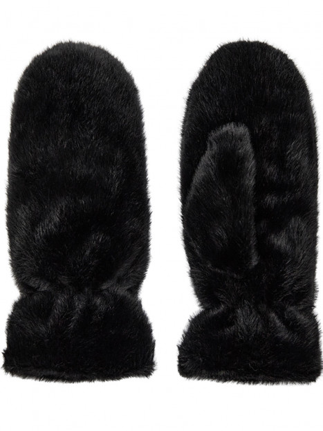 Fuskpälsvantar Vendla svart från SoyaConcept
